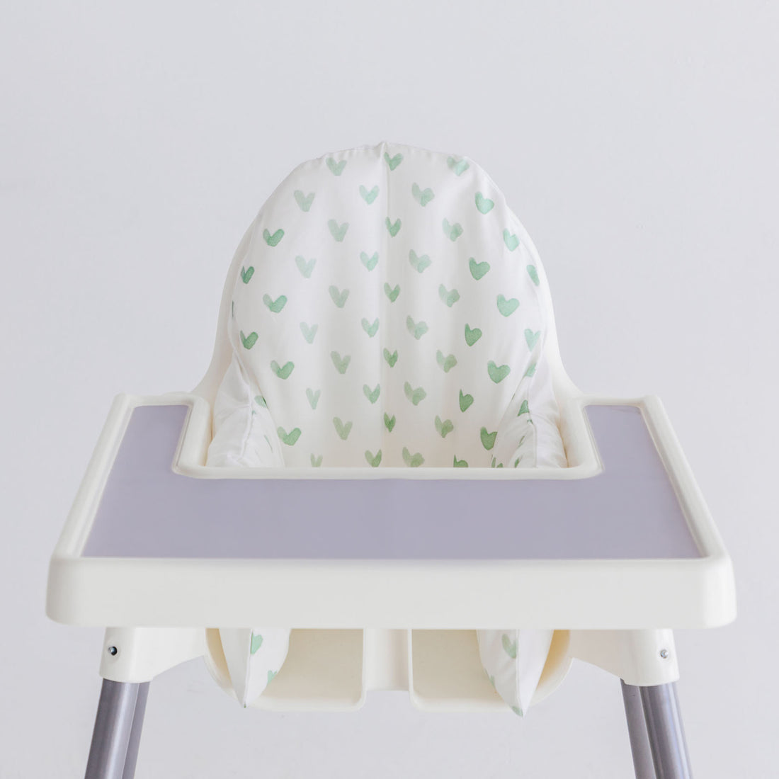 All Things Milan Minty Hearts IKEA Antilop Cushion Cover