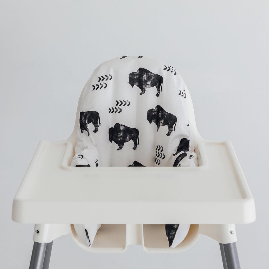 All Things Milan Black Buffalo IKEA Antilop Cushion Cover