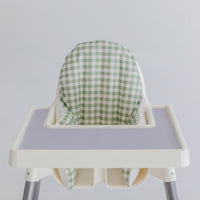 All Things Milan Sage Plaid IKEA Antilop Cushion Cover