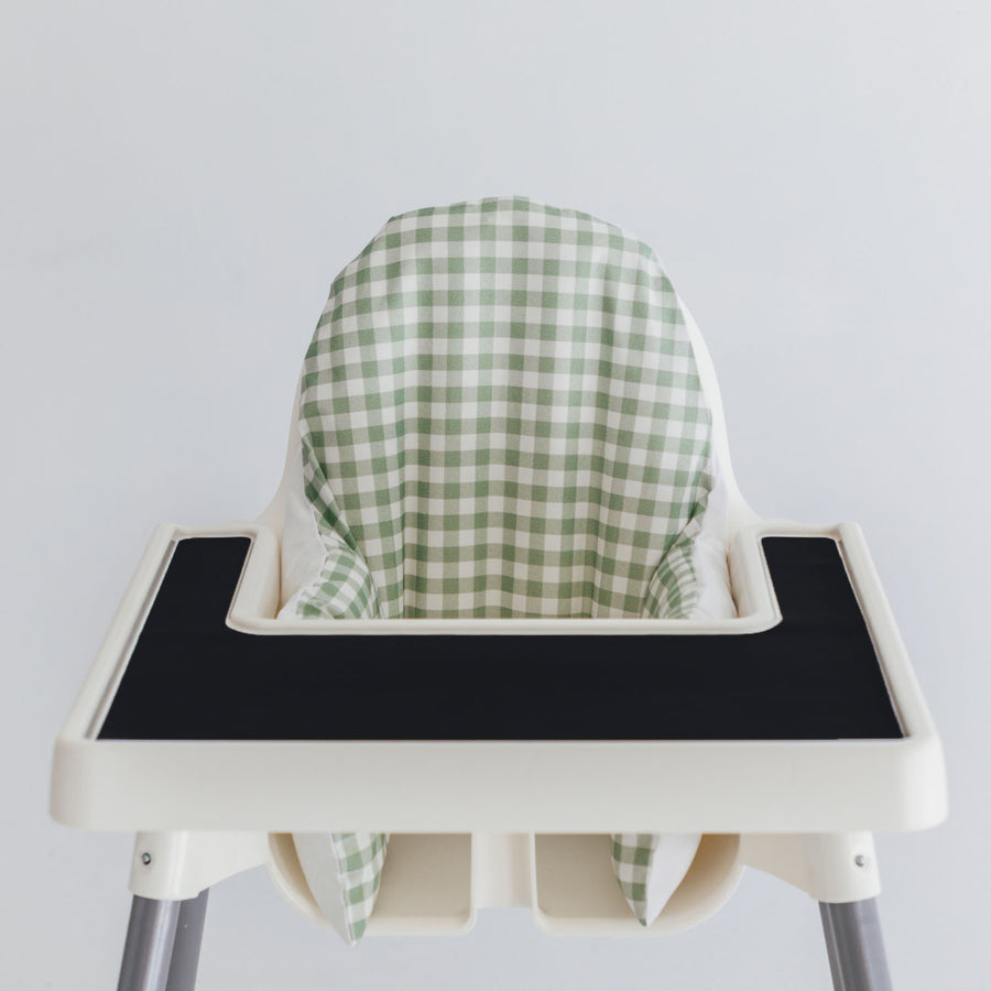 All Things Milan Sage Plaid IKEA Antilop Cushion Cover